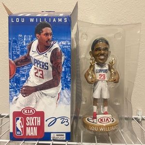 New in box La Clippers Lou Williams sixth man bobblehead